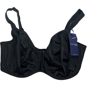 Fantasie Balcony Bra FL4520BLK Smoothing Black Wire Support Size 38G US NWT